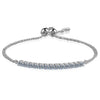 Image of S925 Moissanite Silver Bracelet Female Shopping