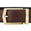 Image of First Layer Cowhide Men's Simplicity Pin Buckle Belt Shopping