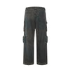 Image of Multi-pocket Workwear Style Jeans For Men Shopping