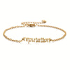 Image of Real Gold Plating O Chain Stainless Steel Anklets Shopping