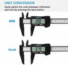 Image of Digital Caliper Electronic Gauge Carbon Fiber Vernier Micrometer Ruler 150mm 6 Shopping