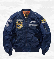 Pilot Jacket Men's Korean Embroidered Baseball Shopping