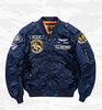 Image of Pilot Jacket Men's Korean Embroidered Baseball Shopping