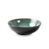 Image of Creative Western Food Plate Vegetable Plate Kiln Change Peacock Green Bowl Shopping