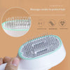 Image of Cat Comb Dog Hair Remover Brush UVC Sterilization Pet Grooming Slicker Needle Comb Cat Sterilization Comb Pet Brush For Shedding And Grooming Self-Cleaning Slicker Brush For Long And Short Hair Shopping