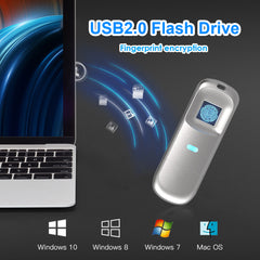 Metal Flash Disk Fingerprint Recognition Encryption Shopping