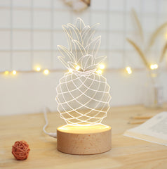 Bedside lamp pineapple table lamp Shopping