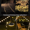 Image of Wanjo Outdoor String Camping Lights,5 Modes Dual Mode Adventure Tent Lantern 35Ft,Quick 30s Recovery,Portable Versatile Camping Lamp With Carry Bag For Camping,Christmas Fairy Lights Decor Shopping