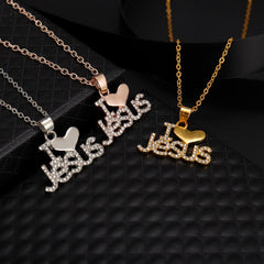 Women's Fashionable All-match Hip Hop Letter Pendant Necklace Shopping