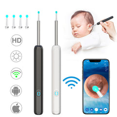 NE3 Ear Cleaner Otoscope Ear Wax Removal Tool With Camera LED Light Wireless Ear Endoscope Ear Cleaning Kit For I-phone Shopping