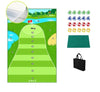 Image of Golf Training Mat For Swing Parent-child Toys Ball Trace Directional Mat Swing Path Pads Swing Practice Pads Shopping