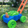 Image of Plastic Hand Push Bubble Machine Electric Blowing Bubble Parent-child Outdoor Children's Tank Car Toy Summer Shopping