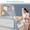 Image of 200cm Bed Safety Guard Folding Child Toddler Bed Rail Safety Protection Guard UK Shopping