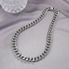 Image of Thick Cuban Link Chain Titanium Steel Necklace Clavicle Chain Shopping