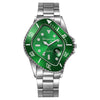 Image of Twisted Water Green Submariner Water Ghost Quartz Watch Shopping