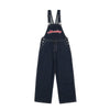 Image of Letter Embroidery Denim Suspender Pants Men Shopping