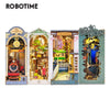 Image of Robotime Rolife Book Nooks Series Stories In Books 4 Kinds DIY Wooden Miniature House Furniture Sakura Densya TGB01 Dropshipping Shopping