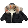 Image of 1 year old baby girl's hand-stuffed cotton coat Shopping