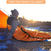 Image of Portable Lightweight Emergency Sleeping Bag, Blanket, Tent - Thermal Bivy Sack For Camping, Hiking, And Outdoor Activities - Windproof And Waterproof Blanket For Survival Shopping