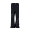 Image of Line Embroidery Straight Jeans Men Shopping