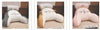 Image of Sofa Fluffy Cushion Luncheon Pillow Triangle Reading Cushion Bedside Soft Large Backrest Lumbar Cushion Office Chair Cushion Shopping