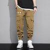 Image of Spring And Autumn Men's New Trendy Loose Cargo Pants Versatile Outdoor Multi-pocket Leisure Shopping