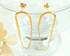 Image of European And American Ins Style Chain U-shaped Ear Studs Shopping