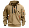 Image of Zip Multi-pocket Pullover Sports Casual Jacket Shopping