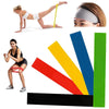 Image of 5 Level Resistance Rubber Bands Yoga Training Elastic Bands Shopping