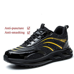 Super Fiber Leather Labor Protection Shoes With Anti Smashing Function Shopping