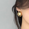 Image of European And American Gold Large Earrings Women Shopping