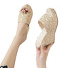 Image of European And American Peep-toe Slippers Wedge Platform Platform Shopping