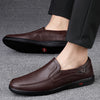 Image of Cowhide Men's Business Casual Leather Shoes Breathable And Comfortable Shopping