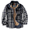 Image of Men's Fleece-lined Winter Warm Jacket Shopping