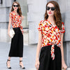 Image of Silk shirt short sleeve Shopping