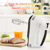 Image of Hand Mixer Electric, Stainless Steel Electric Whisk With Dough Hooks For Baking, 7 Speeds, 260W, Turbo Boost & Easy Eject Button Shopping