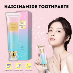 Nicotinamide Dazzle White Toothpaste, 2024 New Dazzling White Toothpaste, Niacinamide Whitening Toothpaste, Toothpaste  Breath Niacinamide, Whitening Toothpaste Shopping