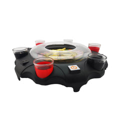 Electric Russian Lucky Wheel Roulette Wine Set