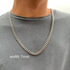 Image of Necklace Chain Luxury Men Boy Jewelry Elegant Gold Color Shopping