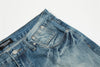 Image of Water Denim Straight-leg Trousers Men Shopping