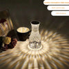 Image of Vase Shape Atmosphere Crystal Lamp Romantic Bedside Diamond Table Lamp  Home Christmas Decorations LED Lights Shopping