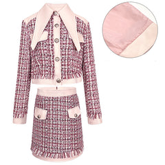 High-grade Cotton Ladies Skirt Two-piece Suit