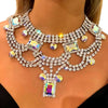 Image of Trendy Sexy Multi-layer Luxury Necklace Personal Accessories Shopping