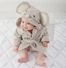 Cartoon Cute Animal Modeling Baby Bath Towels Baby Bathrobes Cotton Children's Bathrobes Baby Hooded Shopping