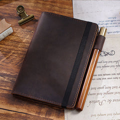 Handmade Old-fashioned Top Layer Kraft Notebook Shopping