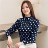 Image of Long Sleeve Silk Shirt Women's Mulberry Silk Fashion Shopping