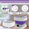 Image of Portable Washing Machine,10L, Foldable Washer,3 Modes Deep Cleaning Of Underwear, Baby Clothes And Other Small Clothes. Suitable For Apartme Shopping