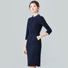 Image of Women's Commuter Ol Temperament Dress Slim Waist Shopping