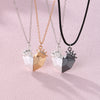 Image of Love Crown Wish Stone Necklace Fashion Alloy Shopping