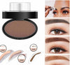 Image of Eyebrow Powder Stamp Tint Stencil Kit Cosmetics Professional Makeup Waterproof Eye Brow Stamp Lift Eyebrow Enhancers Stencil Kit Shopping111